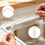 Long Straw Cleaner Brush Set, 8.7 Inch Cleaning Brushes, 10 Pack