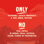 Stella & Chewy's Wild Red Coated GF Red Meat Dry Dog Food, 21 lb