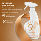 Zero Odor Pet Stain Remover & Odor Eliminator Spray for Carpet, 16 oz