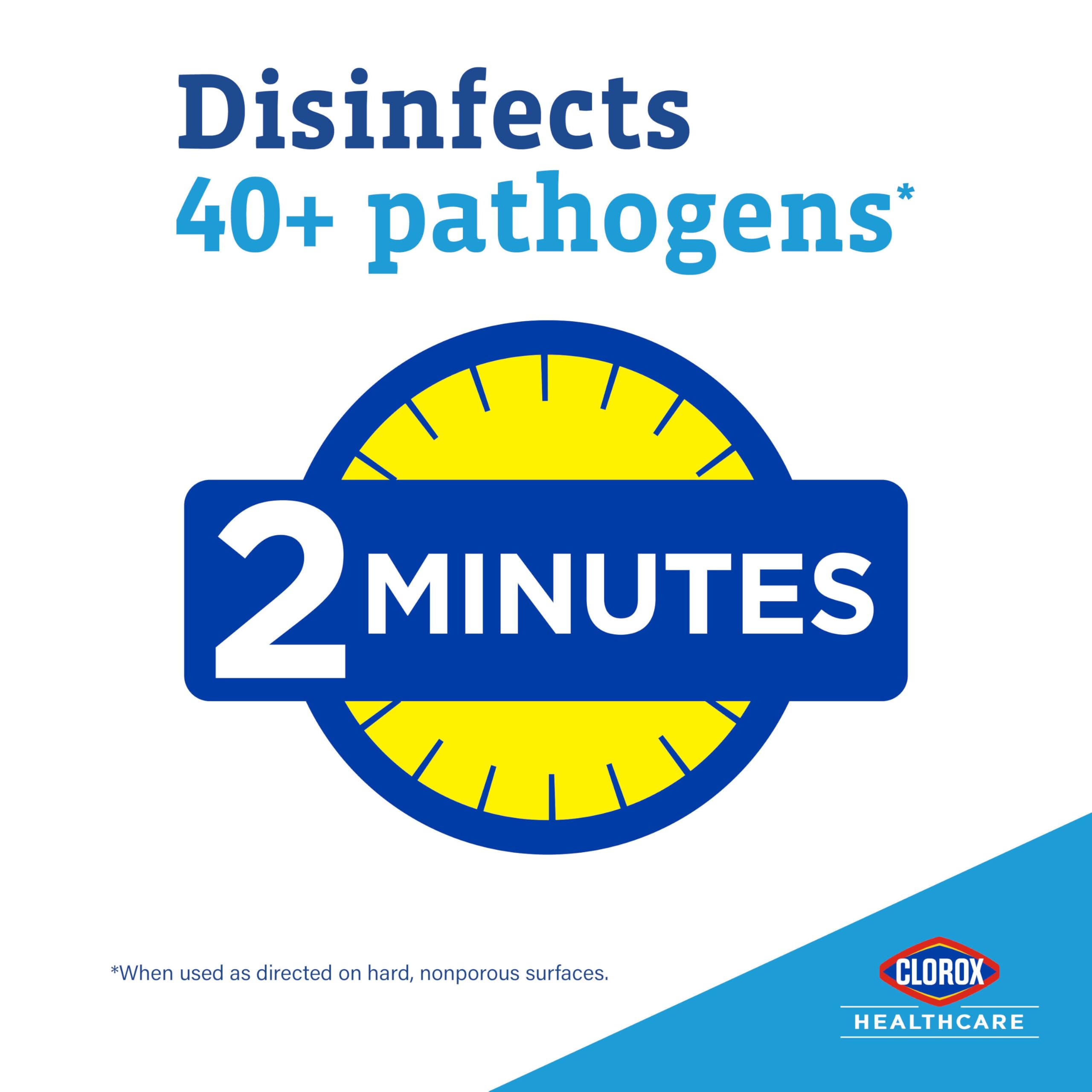 Buy now Clorox Healthcare VersaSure Cleaner Disinfectant Wipes, 6.75" x 8", 85 Count Canister (Package May Vary) at indiglob india