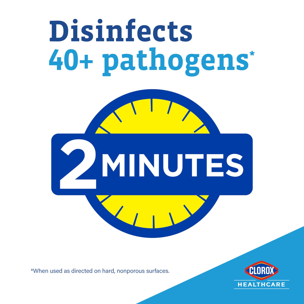 Buy now Clorox Healthcare VersaSure Cleaner Disinfectant Wipes, 6.75" x 8", 85 Count Canister (Package May Vary) at indiglob india