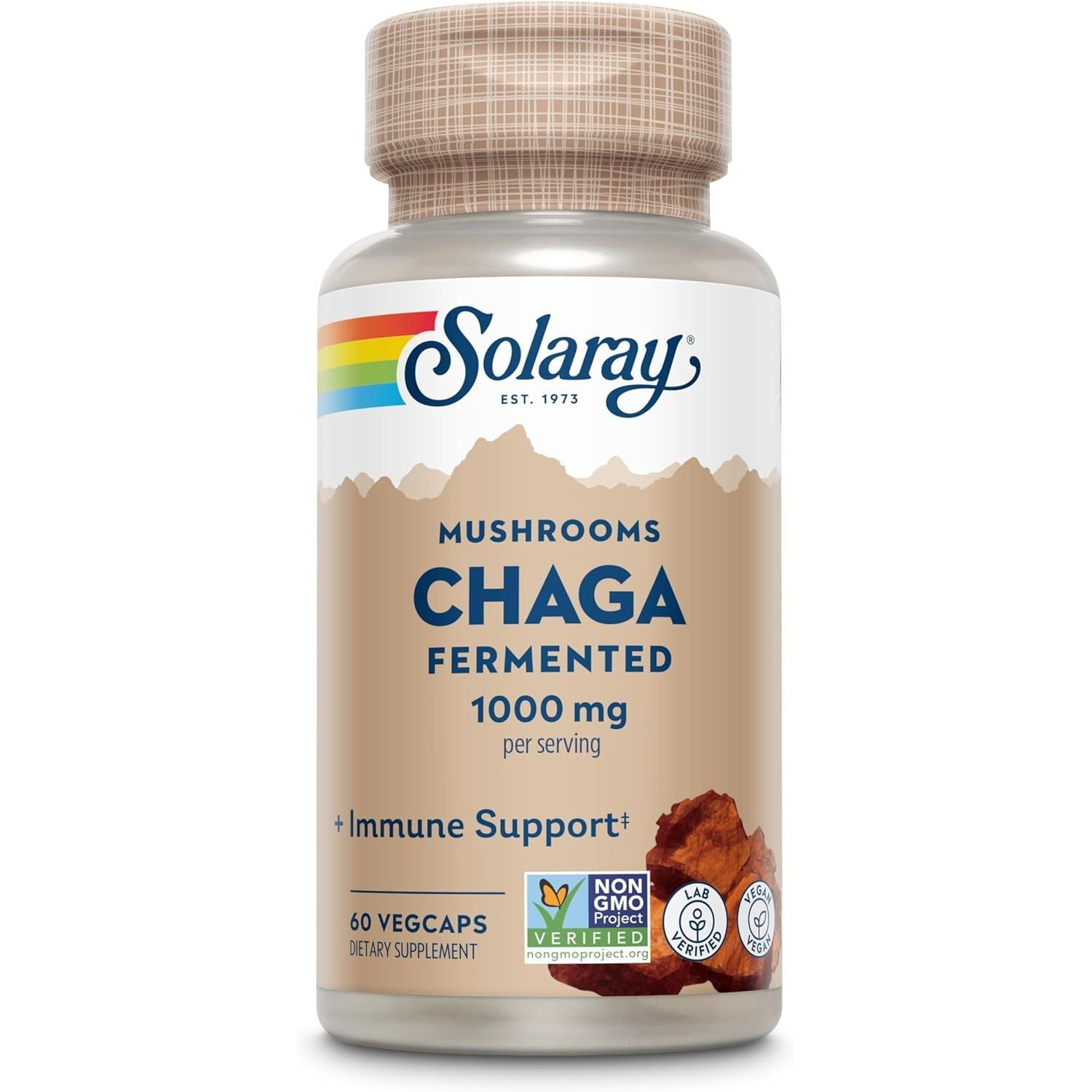 Buy now SOLARAY Reishi Mushroom 600mg - Reishi Mushroom Capsules for Immune Support - Vegan, Lab Verified - 60-Day Money-Back Guarantee - 100 Servings, 100 VegCaps 60 Count (Pack of 1) Chaga at indiglob india