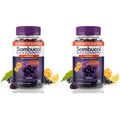 Sambucol Elderberry Gummies - Immune Support Supplement - 90 Count | Advanced Formula For Adults & Kids with Vitamin C & Zinc, Sambucol Elderberry are High in Antioxidants, Gluten Free, Vegan
