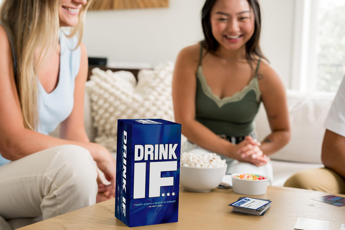 DRINK IF… Adult Drinking Party Game for Icebreaker & Conversation Starter