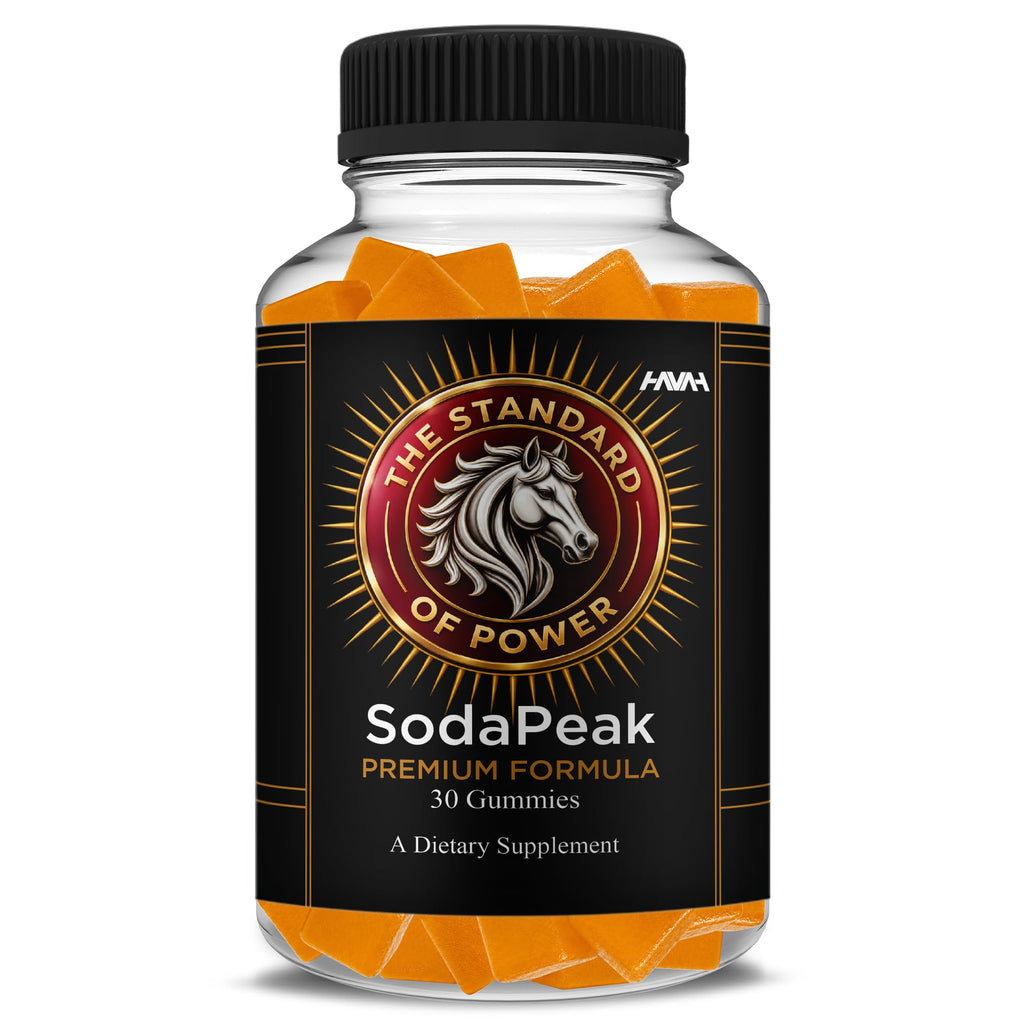 HAVAH Soda Peak Gummies, SodaPeak Premium Formula (1 Pack - 30 Gummies)