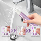 2026 Rechargeable Nose & Ear Hair Trimmer, Dual-Edge Blade Electric Clipper for Women Men, Facial & Eyebrow Hair Removal Tool, Powerful Motor, Painless, Easy to Clean (Multicolor)