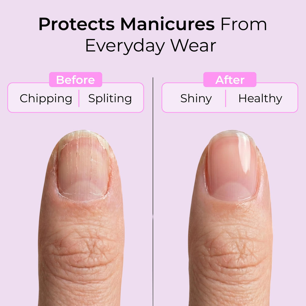 ORLY Won’t Chip Protective Topcoat | Polymer Formula for Long-Lasting, Chip-Resistant Manicures | Seals & Protects Nail Colour | High Shine Finish | Durable Wear Nail Polish Top Coat (18 ml)