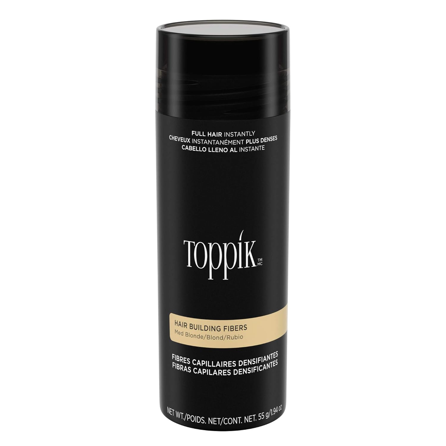 Buy now Toppik Hair Building Fibers, Fill In Fine or Thinning Hair Instantly Thicker, Fuller Looking Hair 9 Shades,4 size options Medium Blonde X-Large 55g at indiglob india