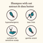 Buy now Aveeno Kids Curly & Coily Hair Shampoo, Hydrating Shampoo for Type 3 & 4 Hair, Kids Curly Hair Products suitable for Sensitive Scalps with Oat Extract & Shea Butter, Paraben-Free, 12 fl. oz at indiglob india