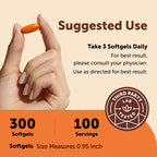Micro Ingredients Turmeric Curcumin Supplement with Black Pepper & Ginger, 300 Softgels | Made with MCT Oil | 95% Curcuminoids | Non-GMO, Gluten Free