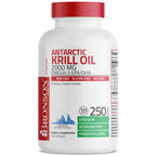 Bronson Antarctic Krill Oil 2000 mg with Omega-3s, 250 Softgels | Heavy Metal Tested, with EPA, DHA, Astaxanthin and Phospholipids, Non-GMO, Gluten Free, Soy Free