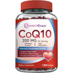 Doctor's Recipes CoQ10 200mg Per Serving, High Absorption with Olive Oil