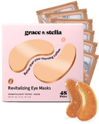 Buy now grace & stella Retinol Under Eye Patches for Puffy Eyes & Dark Circles - Restoring Gel Under Eye Masks with Hyaluronic Acid - Bridesmaid Gifts, Birthday Gifts for Women (Purple, 24 Pairs) at indiglob india