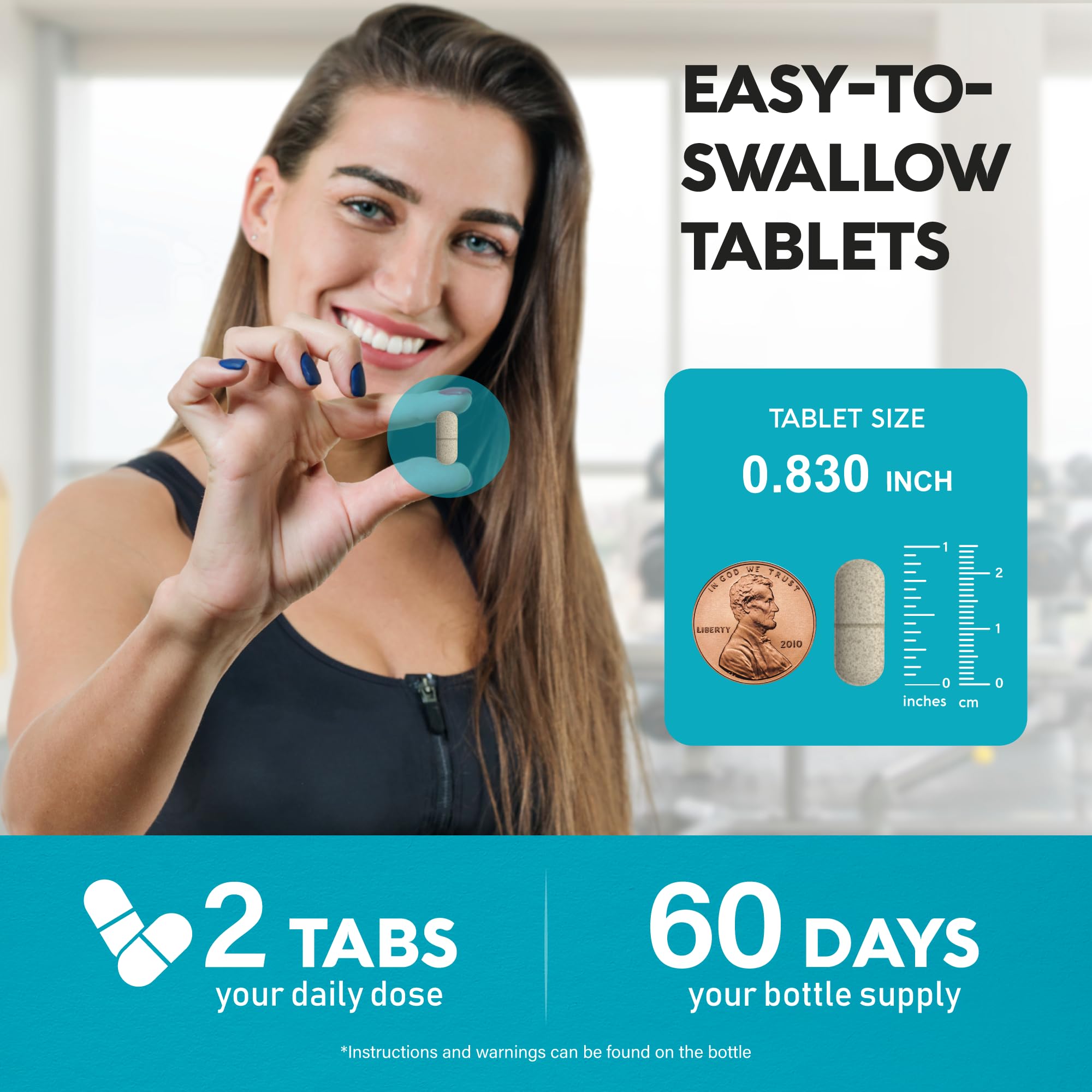 Electrolyte Tablets with Magnesium, Sodium, Potassium, Chloride - 120 Tabs | Electrolytes Salt Pills with Kelp Powder, Vitamins D3 & B6 - Vegan & Keto Friendly Oral Tablets as Capsules - Lab Tested