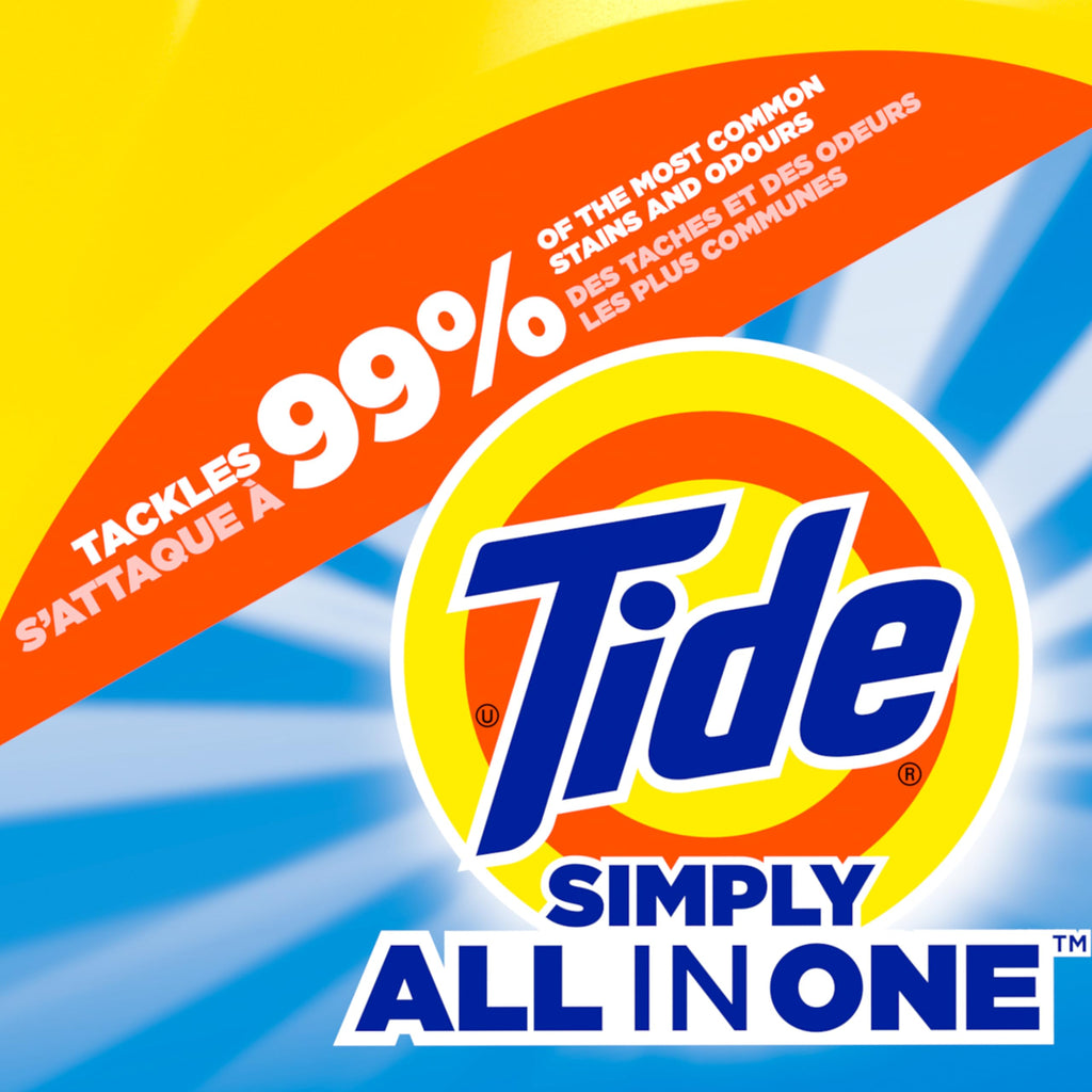 Buy now Tide Simply All-In-One Liquid Laundry Detergent, Refreshing Breeze Scent, 6 Loads, 10 fl oz at indiglob india
