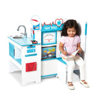 Buy now Melissa & Doug Wooden Get Well Doctor Activity Center - Waiting Room, Exam Room, Check-In Area - FSC Certified at indiglob india