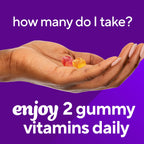 Vitafusion Fiber Well Gummies for GLP-1 Support | 5mg | 90 Count | Sugar Free Adult Gummy | Vitamins For Women & Men | Berry & Peach Flavors | Gluten Free Formula