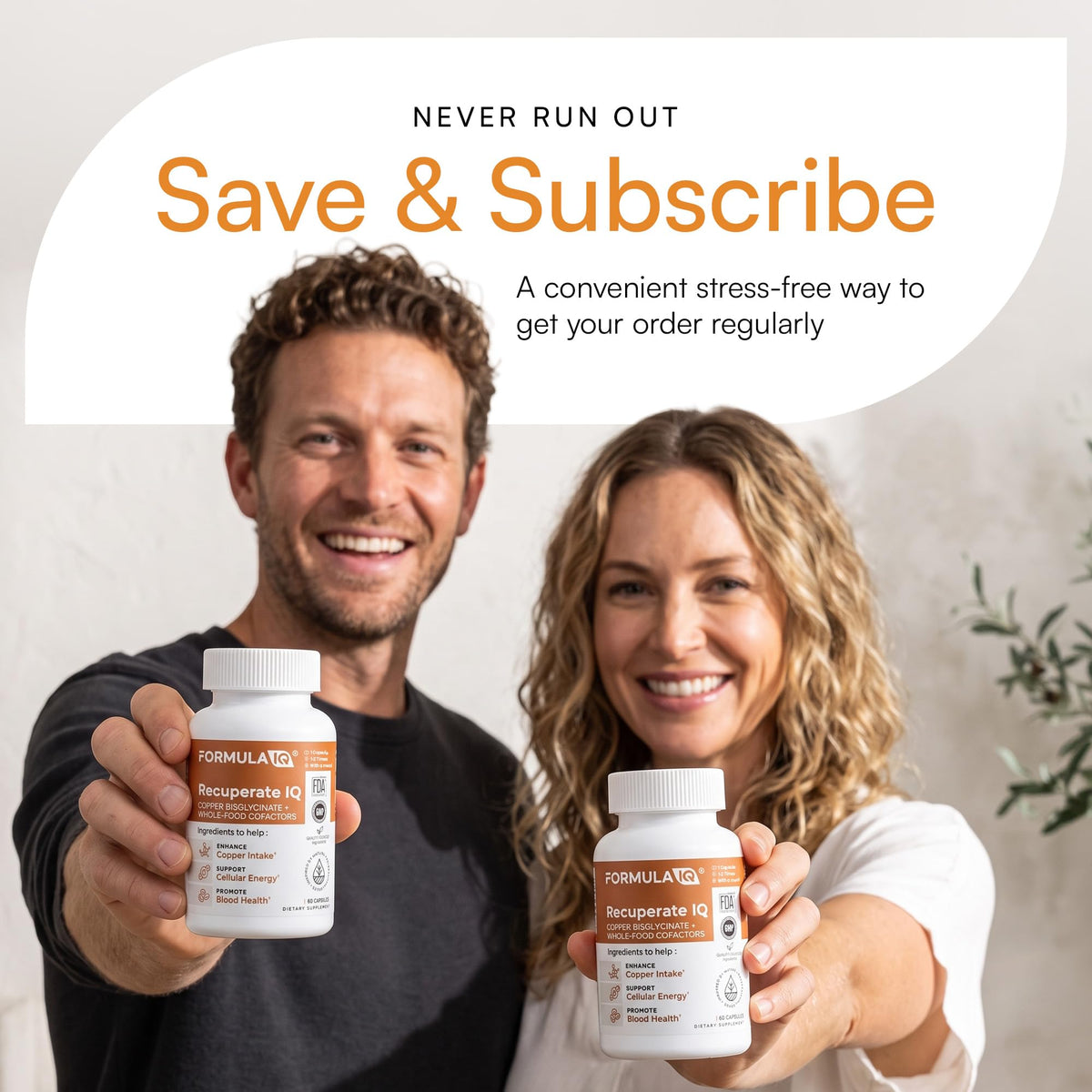 Formula IQ Recuperate IQ Copper Supplement | High Absorption | 60 Capsules