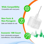 Pen Tips 31G x 8mm(5/16") Universal Fit, Sterile，Ultra-Thin Wall Technology. Comfortable and Precise，100 Count