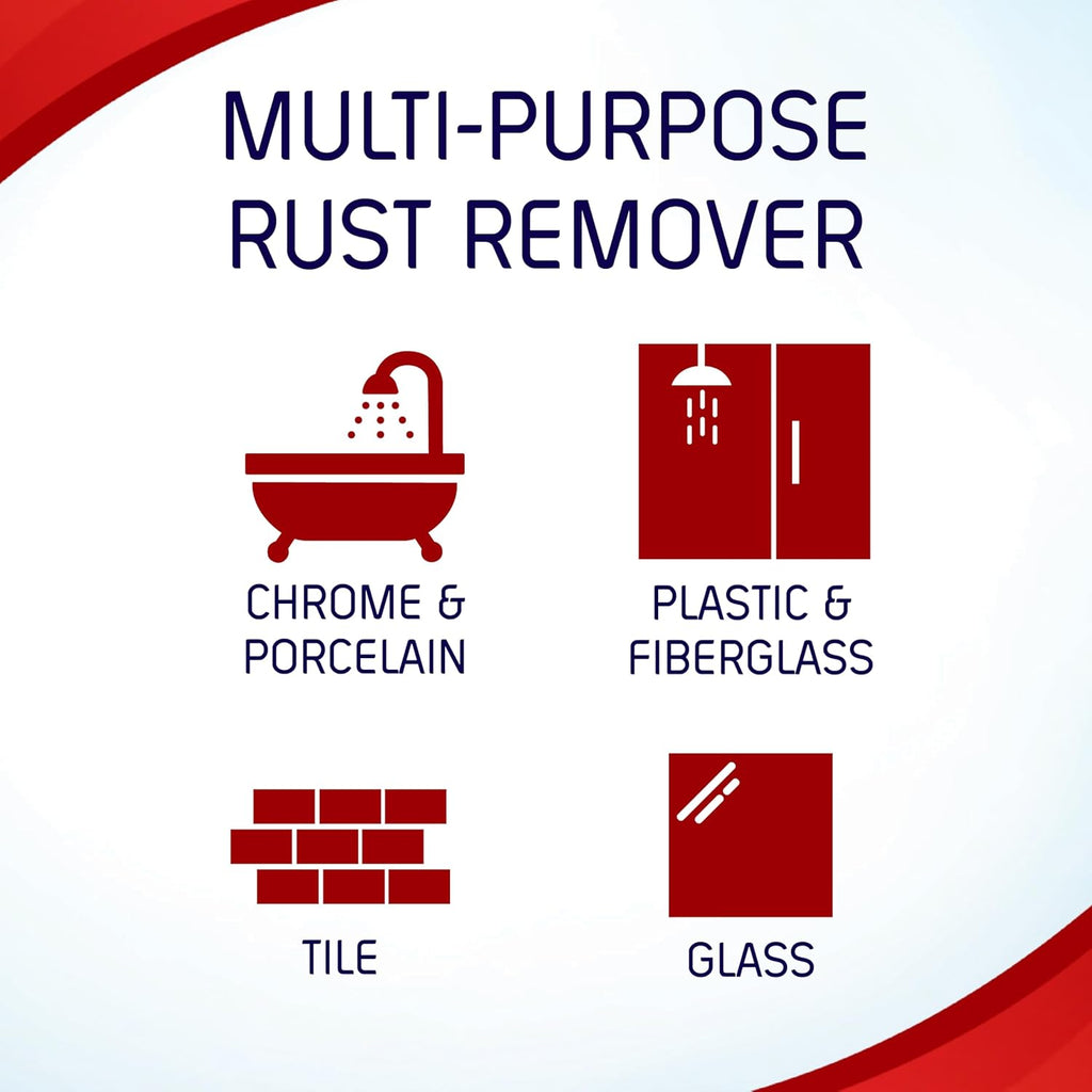 Buy now Iron OUT Rust Stain Remover Spray Gel, Remove Rust Stains in Bathrooms, Kitchens, Laundry, and Outdoors, Made in the USA, 24 Ounces at indiglob india