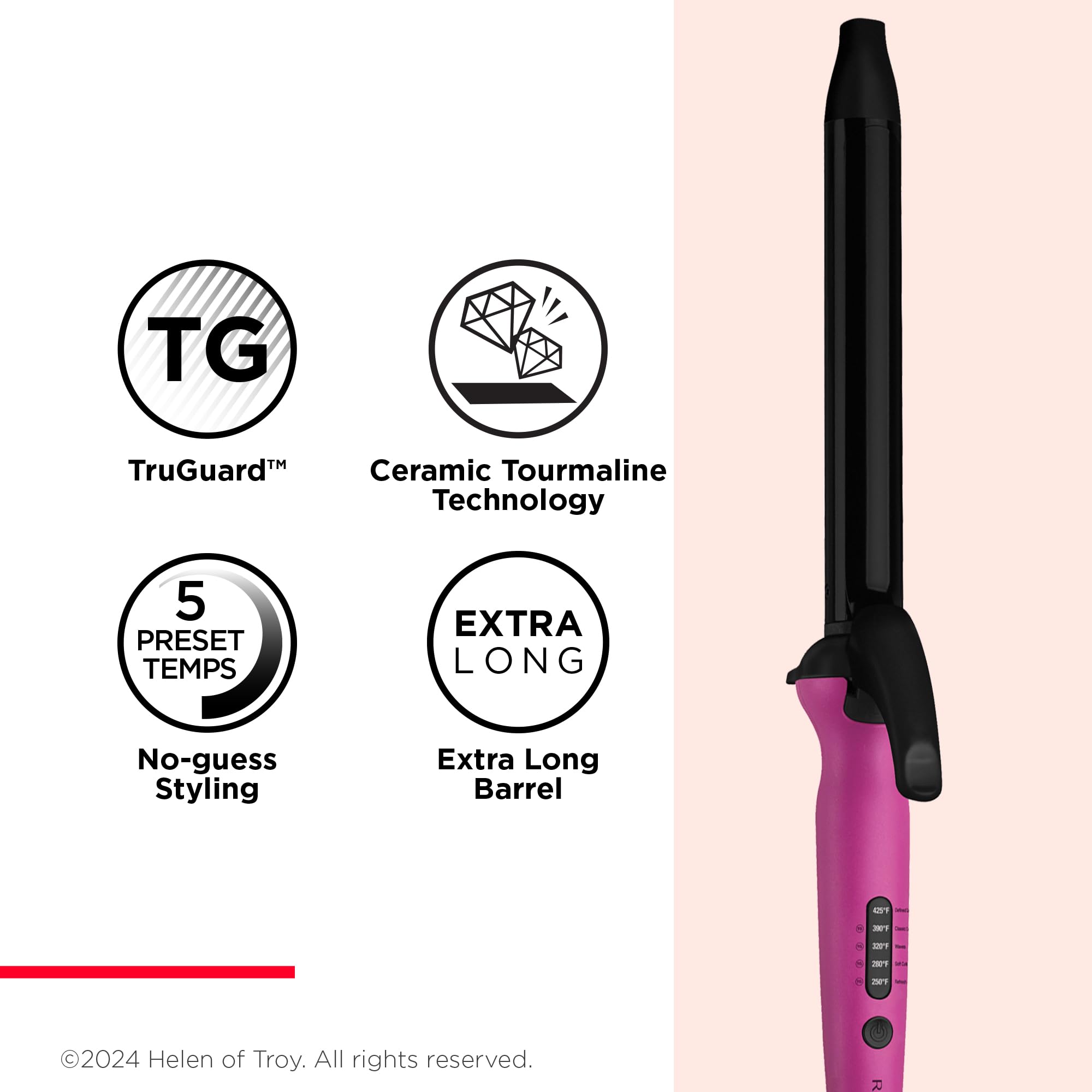 Buy now REVLON Easy Heat - 1" Precision Curling Iron at indiglob india