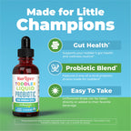 MaryRuth's Organic Toddler Probiotic Liquid Drops, Sugar Free, Ages 1-3 | 5 Probiotic Strains, 150 Million CFU Per Serving, USDA Organic, Sugar Free, Vegan