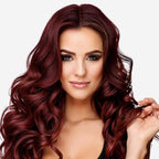 KAISASA Dark Burgundy Hair Dye Shampoo 3 in 1 for Gray Hair, Women & Men | Easy-to-Use Hair Color Shampoo for Full Gray Coverage and Daily Hair Care