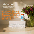Buy now Doctors Best Melatonin, Sleep Support, Non-GMO, Gluten Free Vegan, Natural Mint Flavor 120 Chewable Tablets at indiglob india
