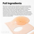 COSRX 5 PDRN Hyaluronic Hydrogel Face Mask, Glass Skin Glow, 34g x 3EA | Overnight Firming, Plumping Care with Salmon DNA, Centella, Travel Essential, Korean Skin Care, Dewy Radiance