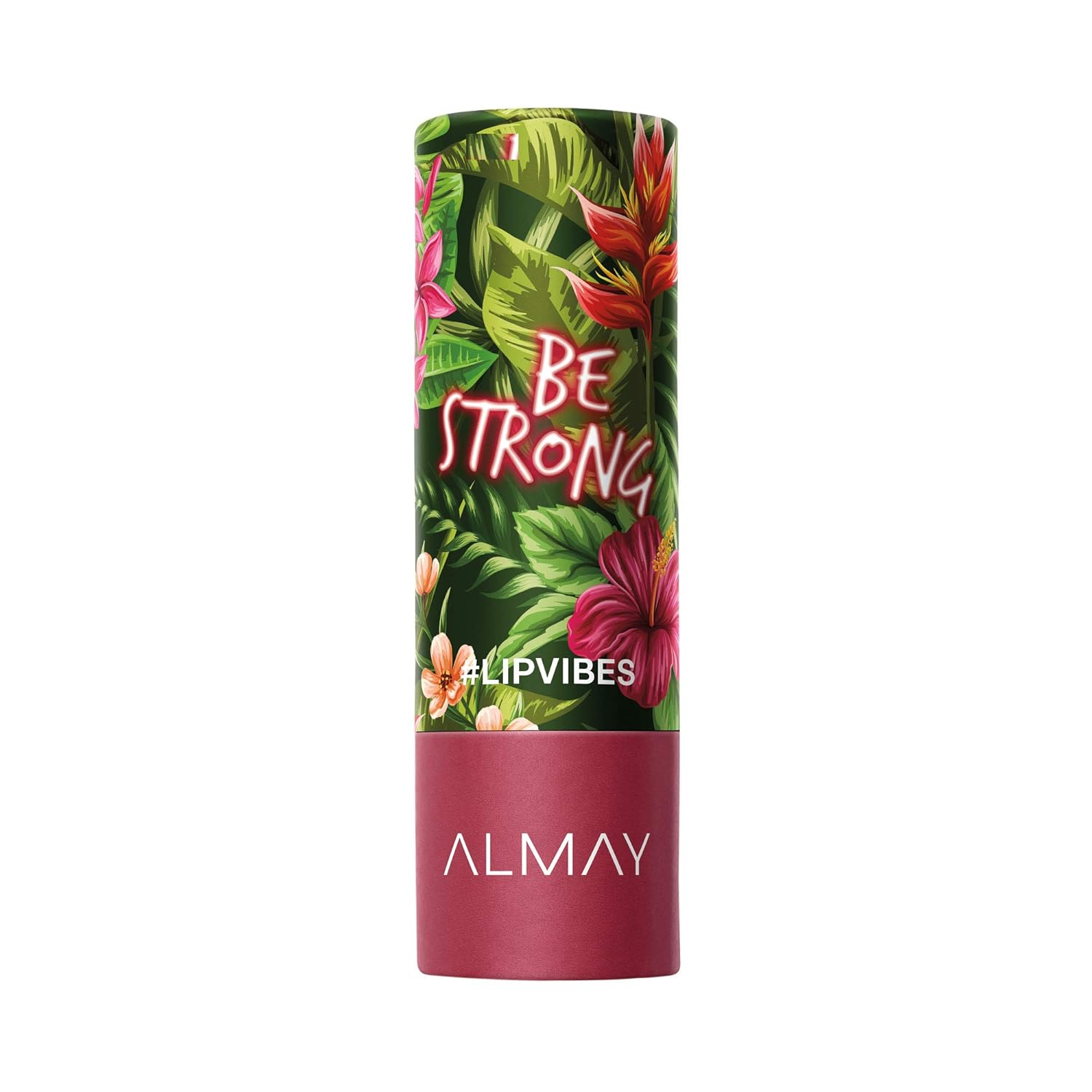 Buy now Almay Lip Vibes Lipstick with Vitamin E Oil & Shea Butter, Matte Finish, Hypoallergenic, Treat Yourself, 0.14 Oz 0.14 Ounce (Pack of 1) 018 Be Strong at indiglob india