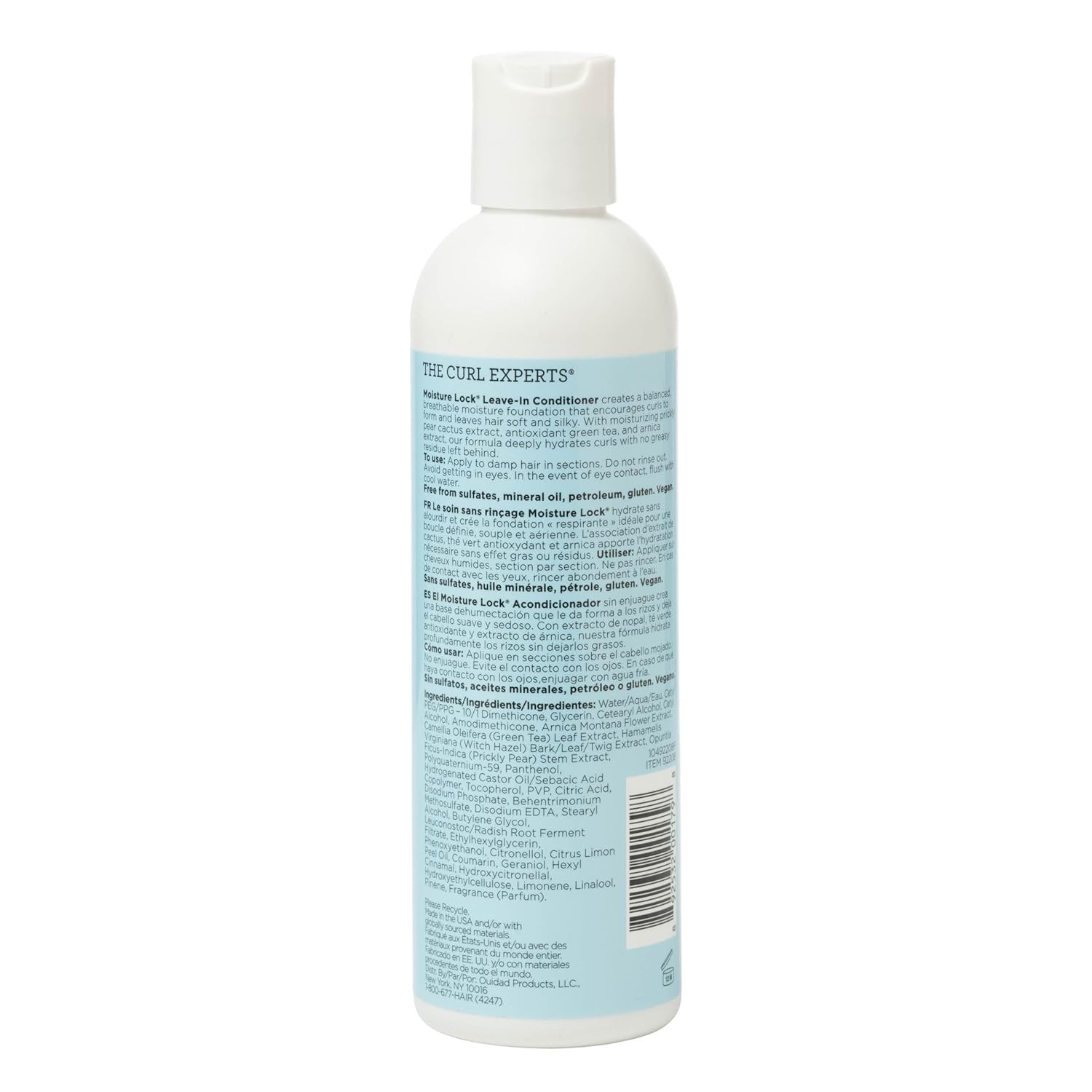 Buy now Ouidad Moisture Lock Leave In Conditioner for Curly Hair, Hydrating Curl Conditioner & Hair Detangler 2-in-1 Moisturizing Conditioner & Primer for Soft, Hydrated Hair, All Curl Types at indiglob india