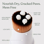 Dandylion, Dog Paw Balm, Soft Paws, Paw Moisturizer for Dogs with Brush