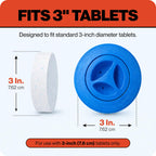 Swimables 3" Chlorine Tablet Floater, Pool Chlorine Floater for 3 Inch Tablets, Floating Dispenser & Pool Chlorine Dispenser, Adjustable Chlorine Floater for Pool, Hot Tub Chlorine Floater & Spas