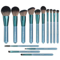 Buy now BS-MALL Makeup Brush Set 14Pcs Premium Synthetic Professional Makeup Brushes Foundation Powder Blending Concealer Eye shadows Blush Makeup Brush Kit Deep Starry Blue Default at indiglob india