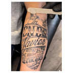 Tattoo Aftercare Sealant Gel - Forms a breathable protective skin-No Adhesives-No Latex-Natural Healing ingredients- Painlessly wash off- No Adverse skin reactions- 8 fl oz