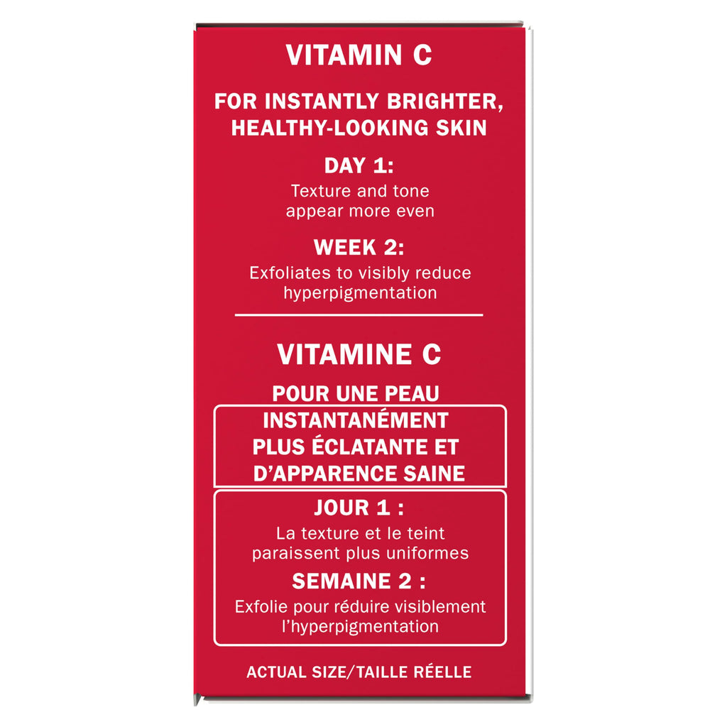 Olay Vitamin C Face Moisturizer, Brightening Cream for Women, Trial Size, Evens Tone, Dark Spot & Hyperpigmentation Reduction, Glowing Skin Care - Niaciniamide, Lactic Acid, 0.5 Oz
