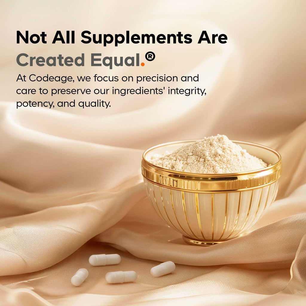 Codeage Multi Collagen Powder, Biotin 10000mcg, Keratin, Unflavored, 11 oz | NSF Certified - Multi collagen peptides, 5 types with biotin 10,000 mcg, keratin and hyaluronic acid, for women and men.