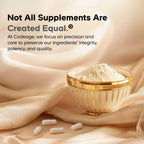 Codeage Multi Collagen Powder, Biotin 10000mcg, Keratin, Unflavored, 11 oz | NSF Certified - Multi collagen peptides, 5 types with biotin 10,000 mcg, keratin and hyaluronic acid, for women and men.