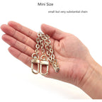 Buy now Mini Copper Purse Chain Shoulder Crossbody Strap Bag Accessories Charm Decoration at indiglob india