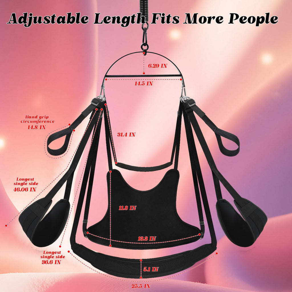 Adult Sex Swings,360 Degree Spinning Sex Chair Set Sex Swing