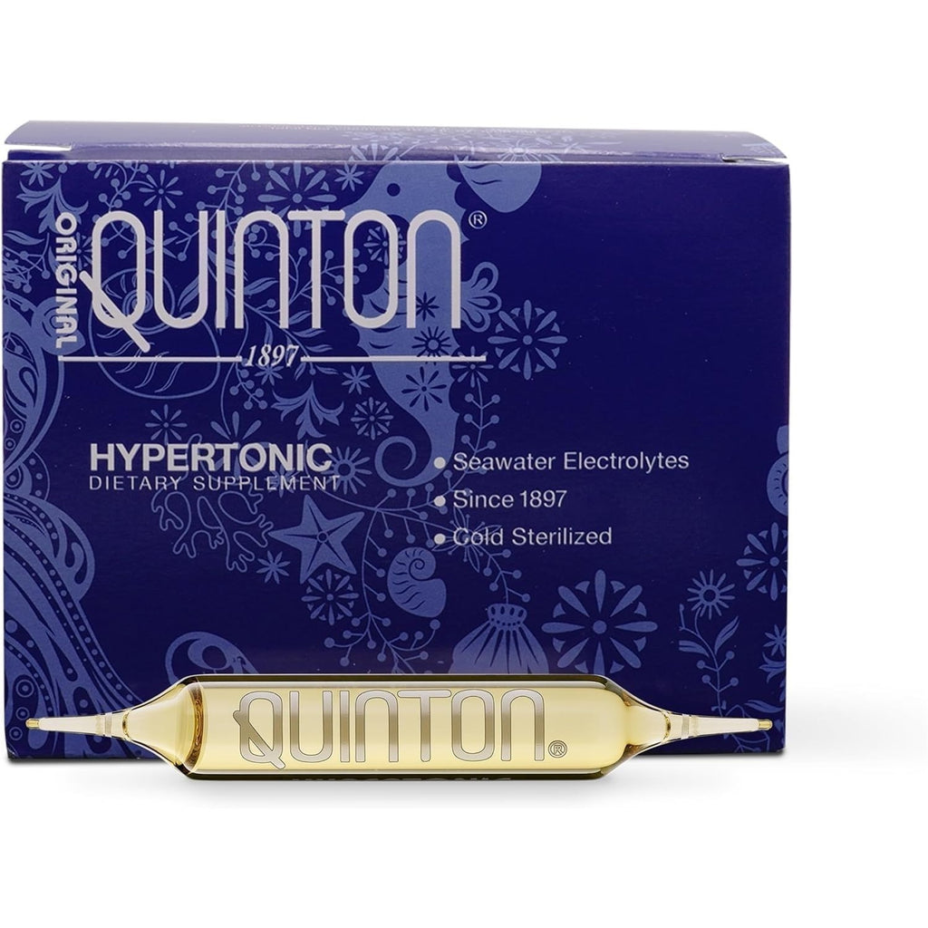 Original Quinton Hypertonic, 30 Drinkable Ampoules