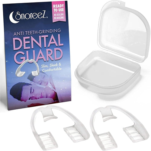 Buy now Anti Teeth-Grinding Dental Guard-Ready to use-No Boiling or Molding, Slim, Sleek and Comfortable Works for Upper and Lower Jaw, relieves pain and corrects TMJ and Bruxism at indiglob india