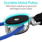 Buy now Vive Shoulder Pulley for Physical Therapy - Rotator Cuff Pain Pulley System - Over Door Rehab Exerciser - With Durable Metal Pulley & Comfortable Padded Handles at indiglob india