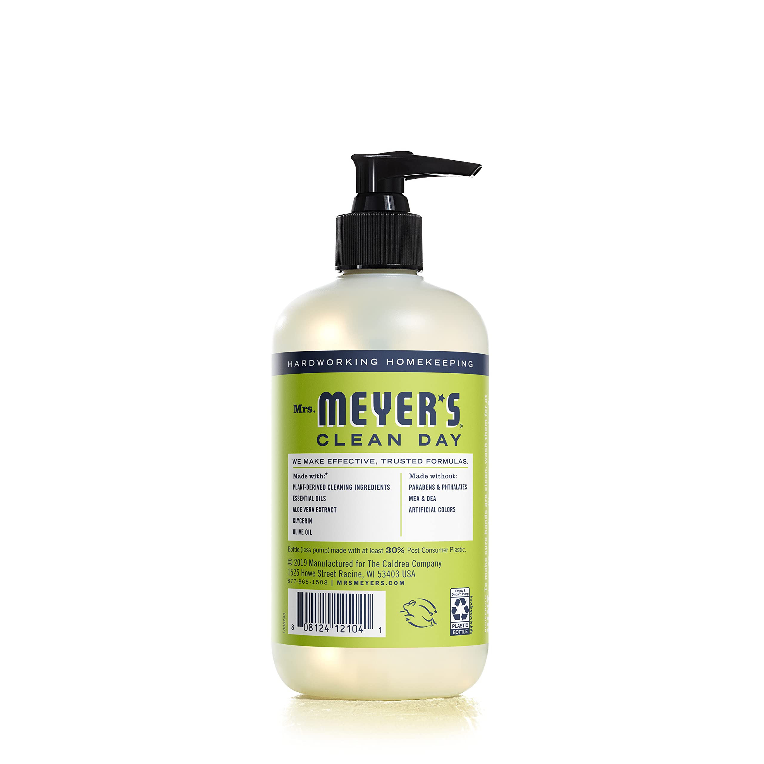 Buy now MRS. MEYER'S CLEAN DAY Liquid Hand Soap, Cruelty-Free Hand Wash Made with Essential Oils, Lemon Verbena Scent, 12.5 Oz (Pack of 3) at indiglob india