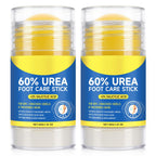 60% Urea Cream Stick plus 2% Salicylic Acid, Maximum Strength Urea Foot Cream Callus Remover for Dry Cracked Heels, Hands, Knees,Exfoliating Moisturizer, Dead Skin Remover Foot Balm 1.4oz (1pcs)