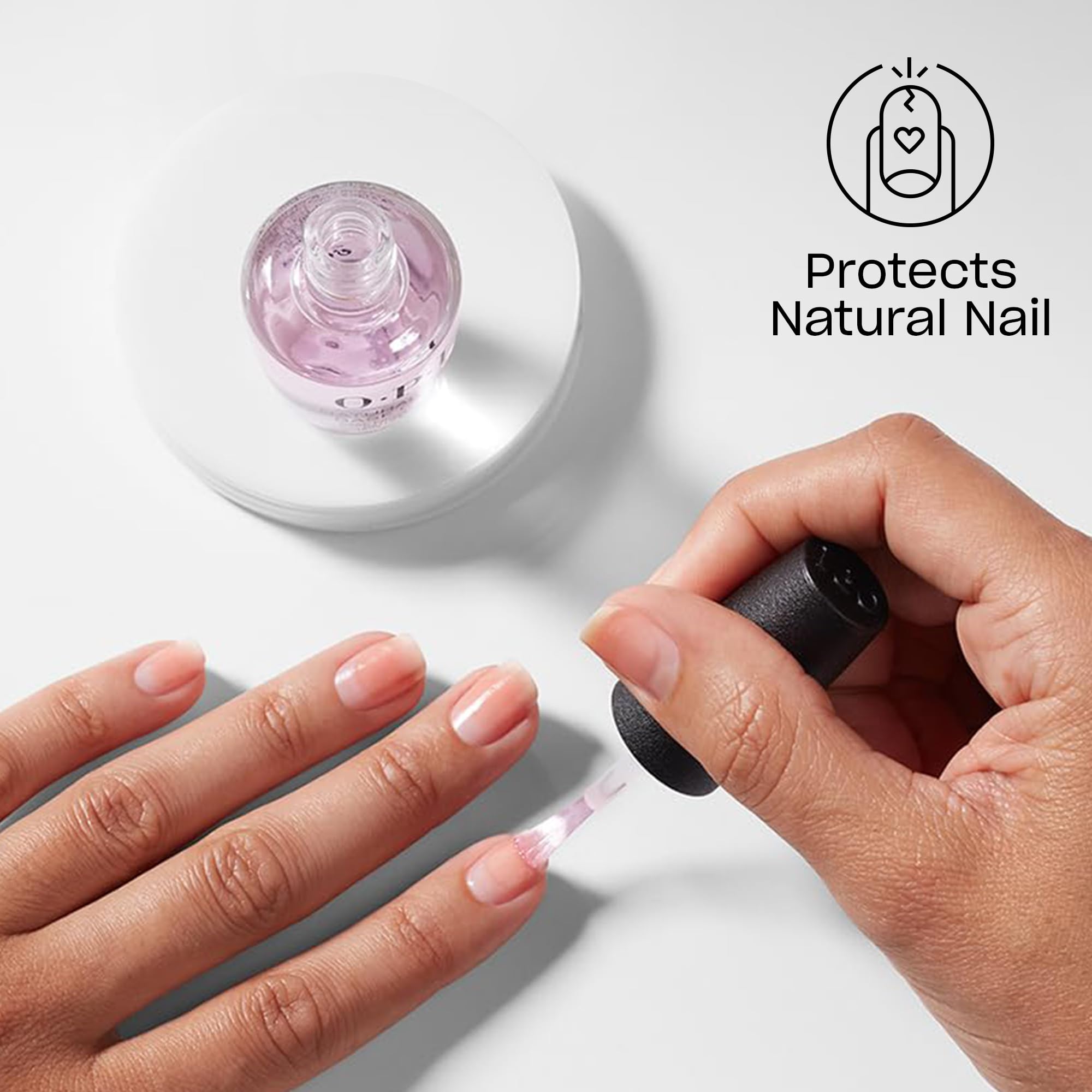 OPI Nail Lacquer Base Coat | Nail Prep & Treatment Formulas | Helps Protect Nails & Extend Polish Wear | Chip Resistant, Prevents Discoloration