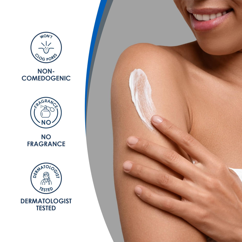 Vanicream Moisturizing Cream with Pump Dispenser, 16 Oz, Formulated without Common Irritants for Sensitive Skin, Body & Face Moisturizer, Restores Moisture & Soothes Irritated, Itchy Areas