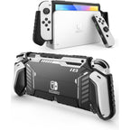 Buy now i-Blason Armorbox for Nintendo Switch OLED Case 2021 Dockable Comfortable Grip Protective Anti-Scratch Case Compatible with Nintendo Switch OLED Model and Joy-Con Controller (White) at indiglob india