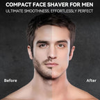 VIKICON Electric Foil Shaver for Men, Compact Portable Mini Razor for Face