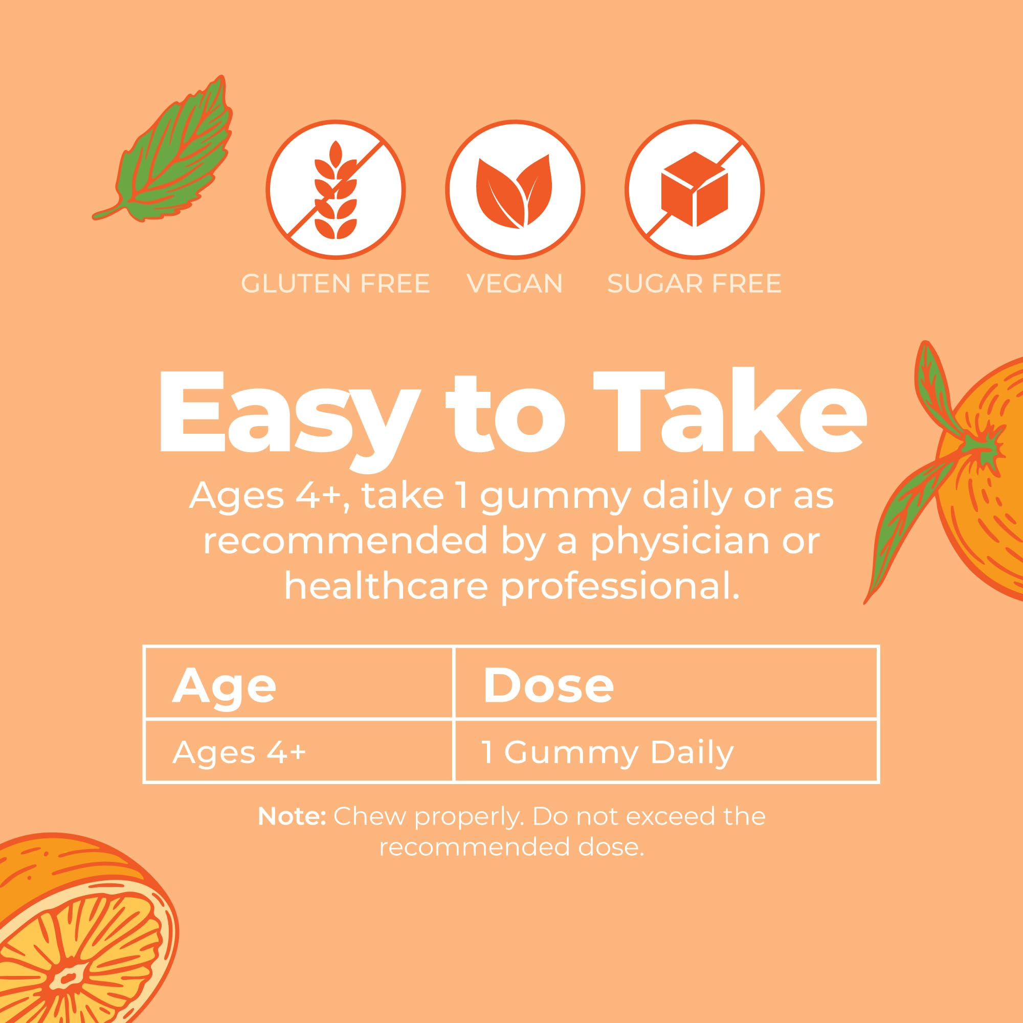 MARYRUTH'S Vegan Omega 3 Gummies for Kids, No Fish Taste, 2 Month Supply | No Fish Taste, 2 Month Supply